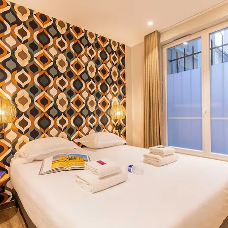 Charming - 2br-6p - Gare Du Nord Париж